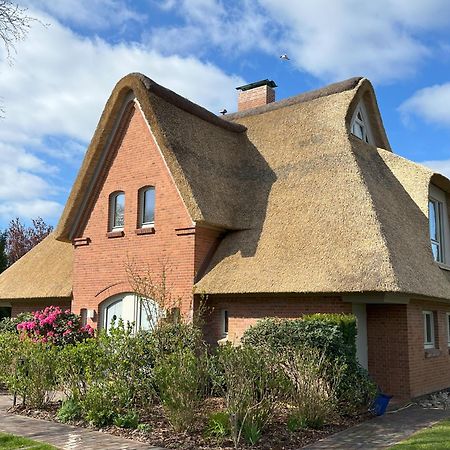 Reetdach-Landhaus Mini Haubarg Tating Luaran gambar